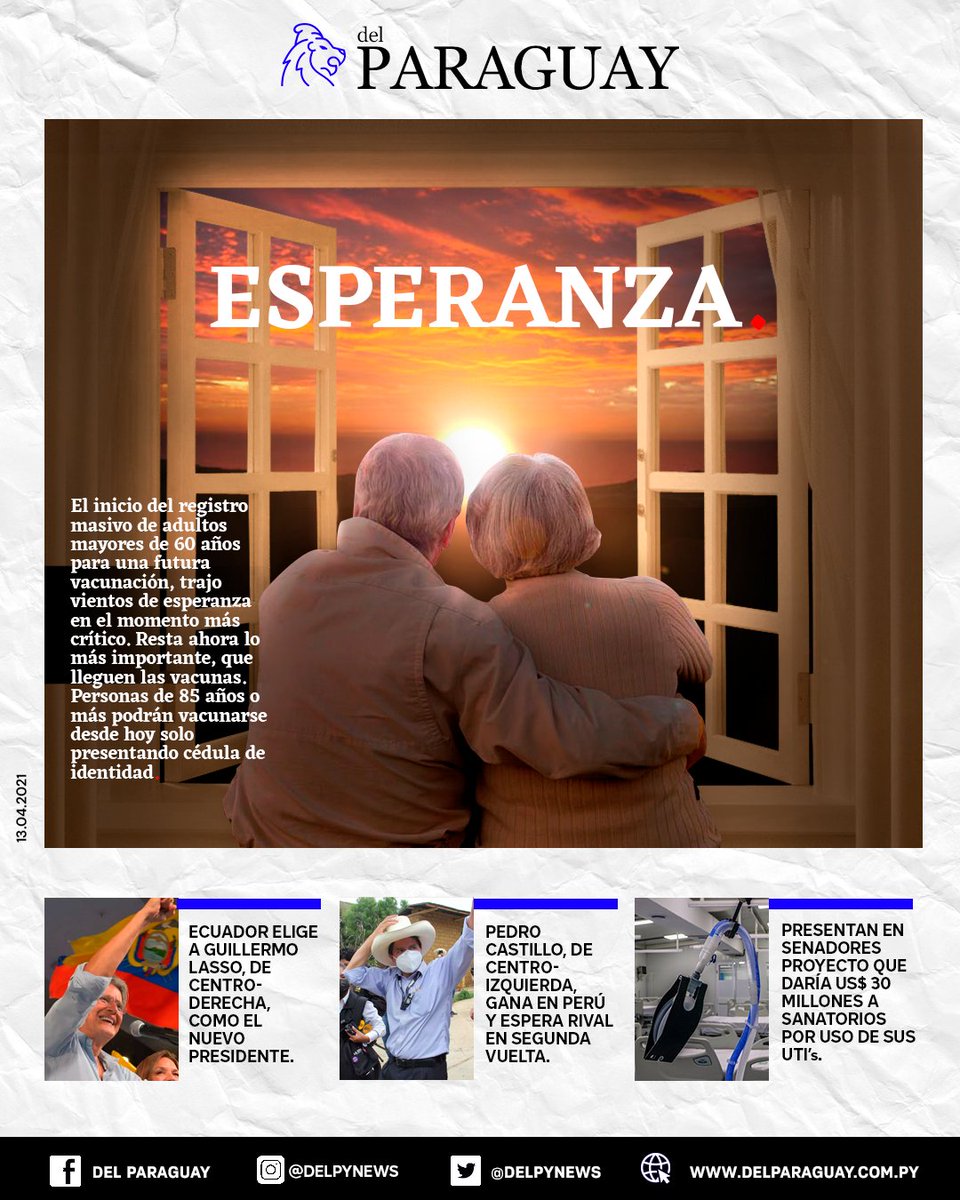 Delpy Pa Twitter Tapa 13 04 2021 No Olvidamos Lo Dramatica Que Es Nuestra Realidad Pero A Veces Es Necesaria La Ilusion Para Seguir Intentando Las Imagenes De Personas