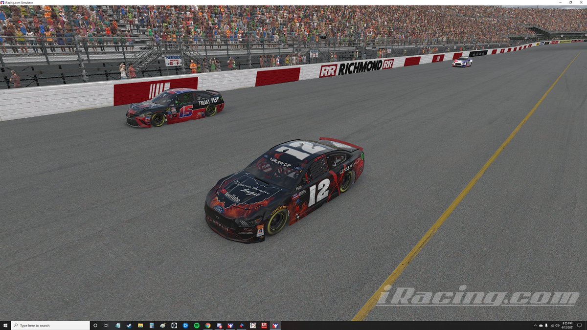 Little beaten, but we pilot ourselves to a top 5 in SOF race at Richmond
