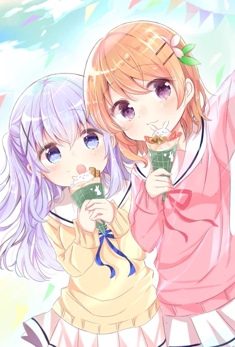 放課後デート? #ご注文はうさぎですか 