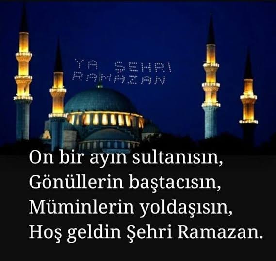 Cümleten hayırlı ramazanlar dilerim..
Yaklaşık 1 haftadır yayladaydım.Değil internet telefon bile çekmiyordu..
O yüzden twittera giremedim..
Ramazanınız mübarek olsun..