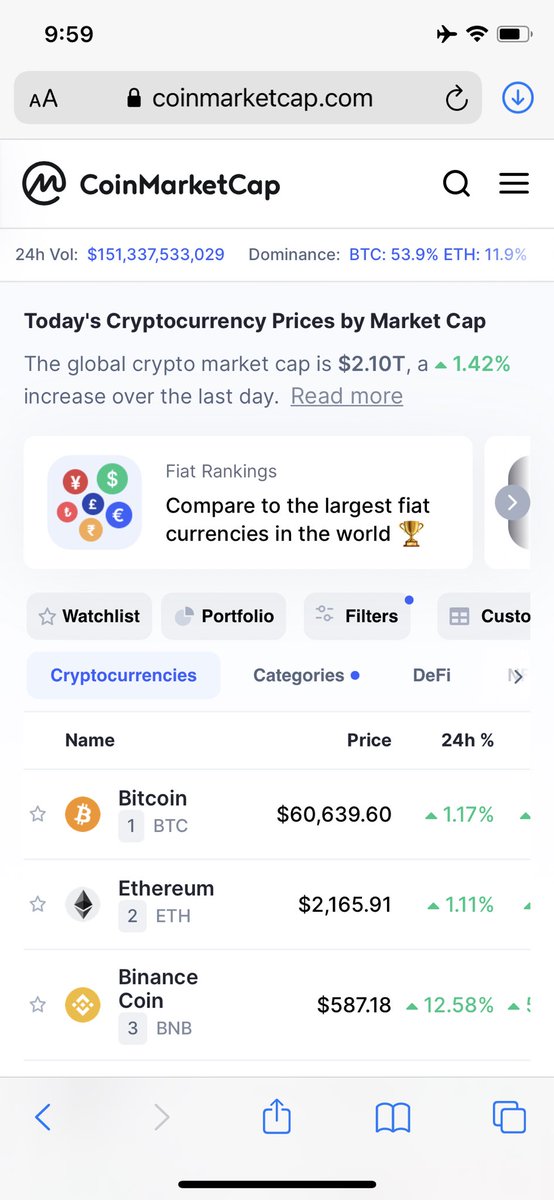 Do you see what I see? Get ready, Alt Season is here. It's going to be a crazy Summer! Would be better if BTC Dominance go down below 50% 👌🏻🚀🚀🚀 #Altseason2021 #bullrun