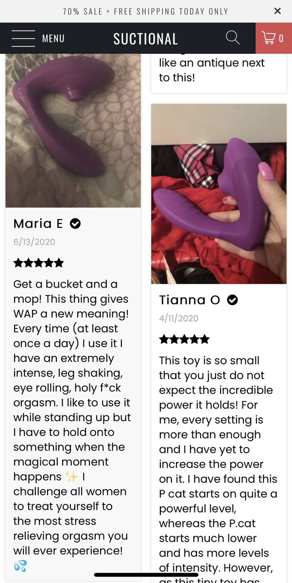 Ladies!! Y’all need to get THE BEST vibrator from  http://suctional.com/vibrator  