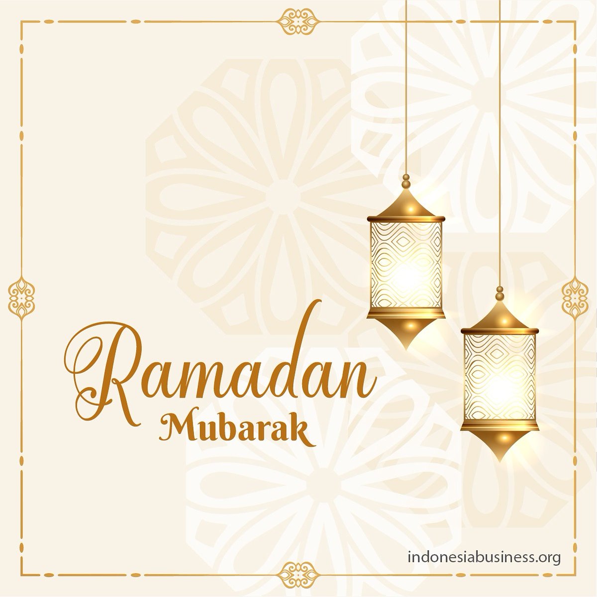 Ramadan Mubarak! May this holy month bring peace all over the world and wish you all a blessed Ramadan. 

#ebscentreglobal
#indonesiabusiness
#investinindonesia
#ramadan #ramadan2021
