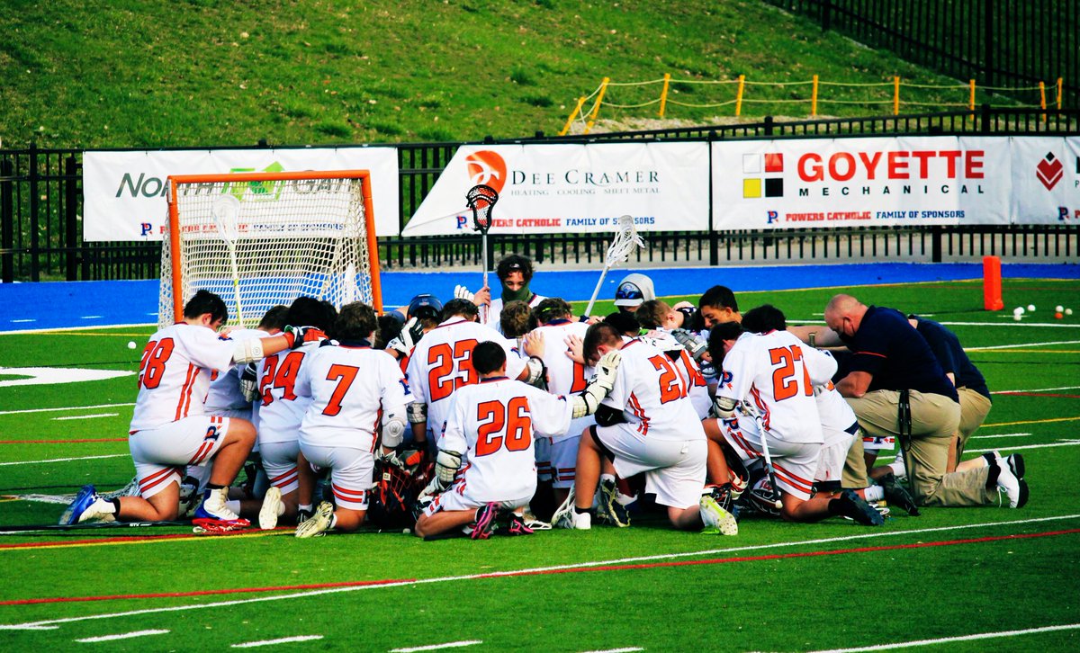 PowersLacrosse's tweet photo. Last sleep before we #LeadtheWay tomorrow against @davison_lax at 6pm at #Atwood  Come check us out. #DoAllThings  @pchsstudsection https://t.co/fSJK0n7IY9