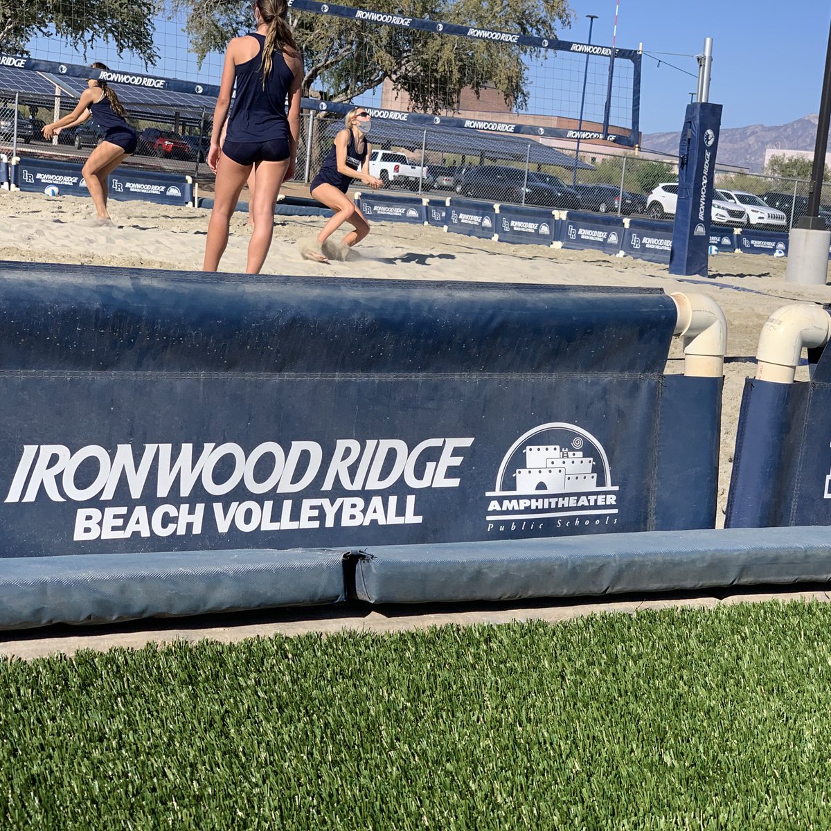 NighthawkBeach's tweet photo. Phase I of the facility improvements at #NighthawkBeach is compete with 3000 sq feet of turf. Thank you to all the fundraising donors that help make this happen! Phase II is next! https://t.co/XRWx1yXQr4
