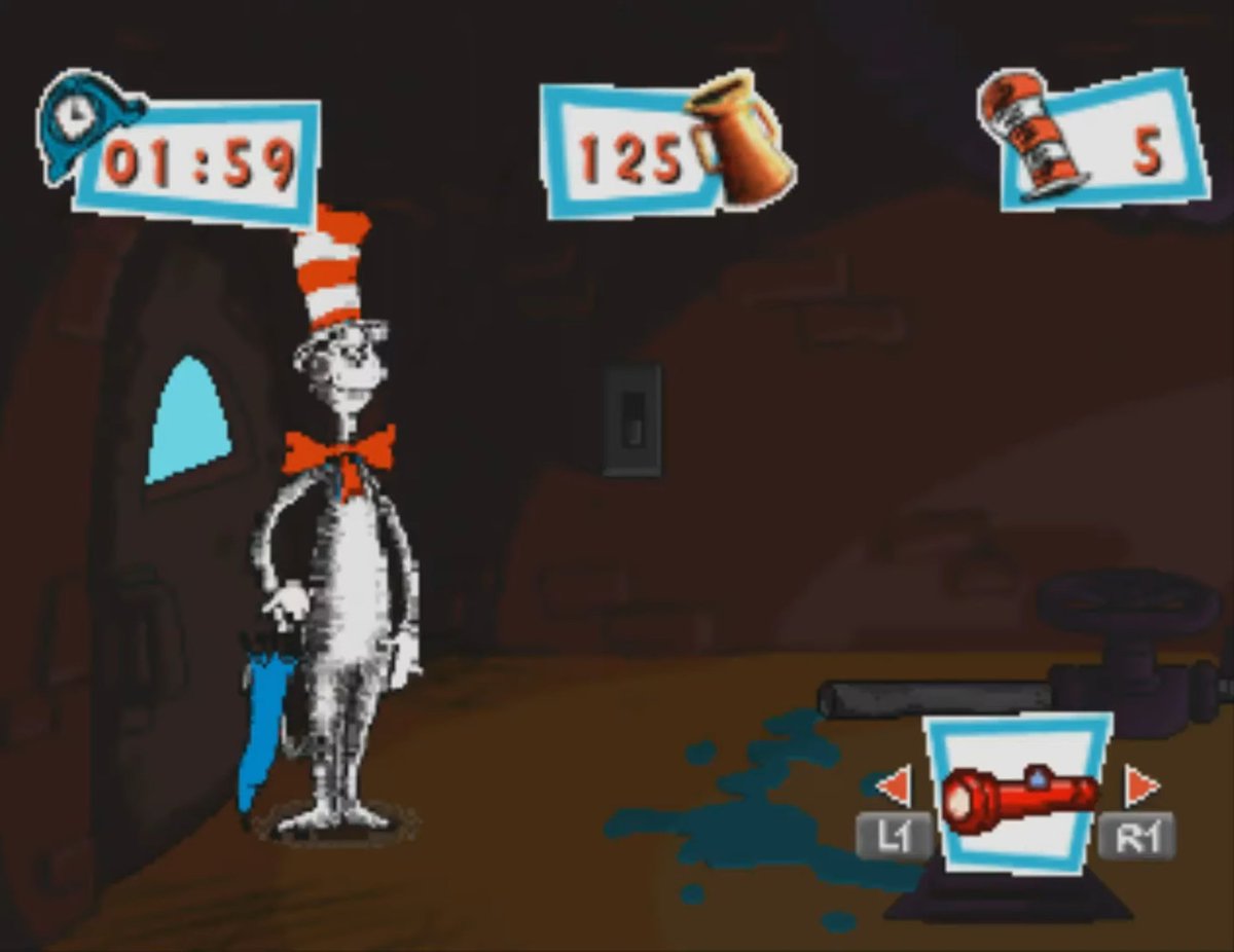 77) The Cat in the Hat (2004, game)this is the first game i beat this year.2/10