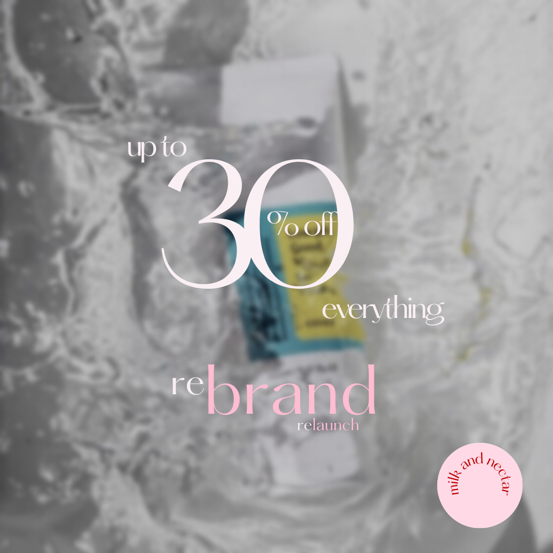 milkandnectar's tweet photo. Surpriiiiiise - Up to 30% off sale extended until the end of April!
Grab your goodies while they’re still hot, sale ends Fri 30 April, 9 pm AEST. https://t.co/cW7utO4gch