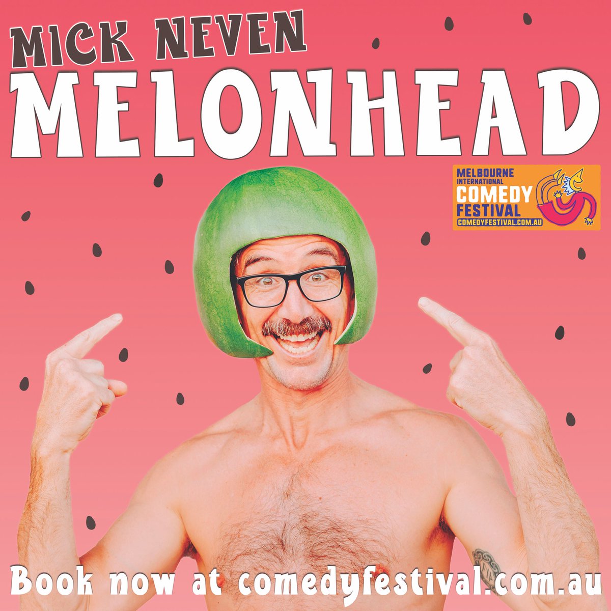 MickNeven's tweet image. 4 shows to go. Don’t miss out.
#melonhead #micf #comedyfestival