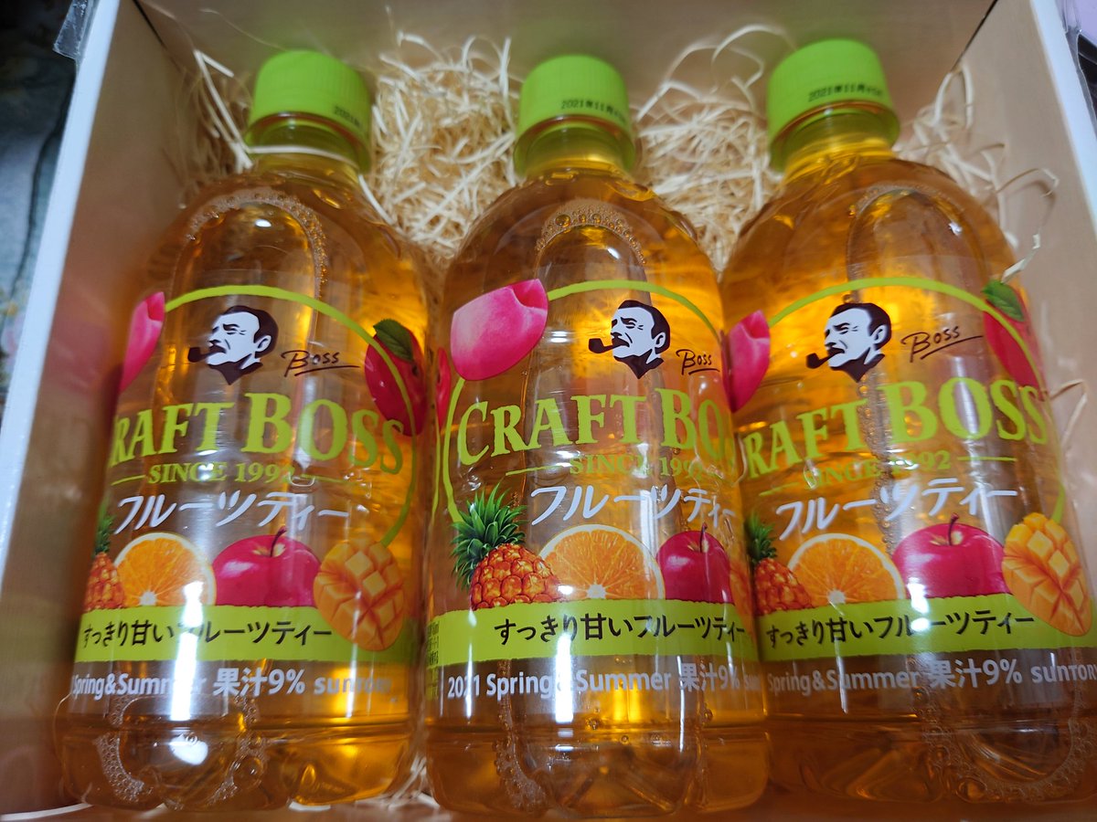 クラフトボスからフルーツティー クラフトボスからフルーツティー
