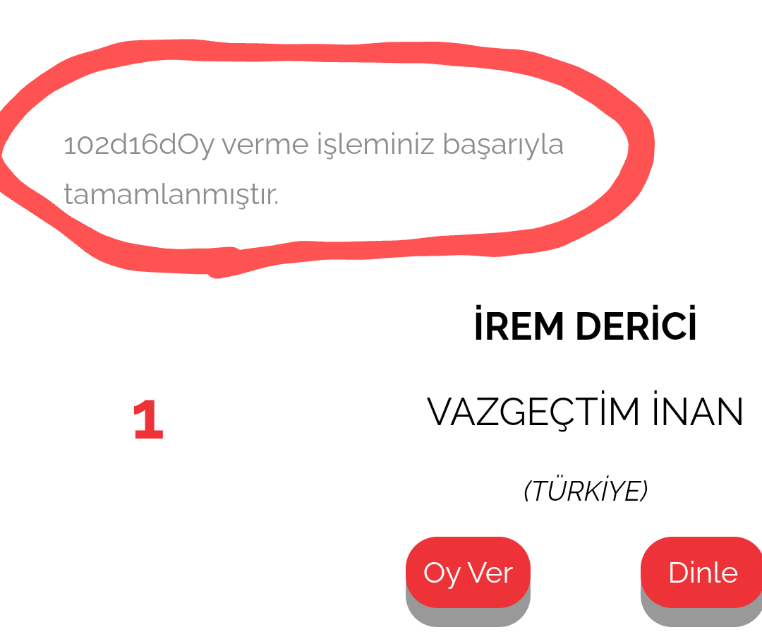 Adriana59603654's tweet photo. Estou com uma dúvida sigo votando e fazendo campanha para votar em Dimash na #tmb20 mais percebi que a contagem de Dimash não reiniciou mas a de seus concorrentes sim. Alguém pode me explicar? https://t.co/EhlOzKENxA