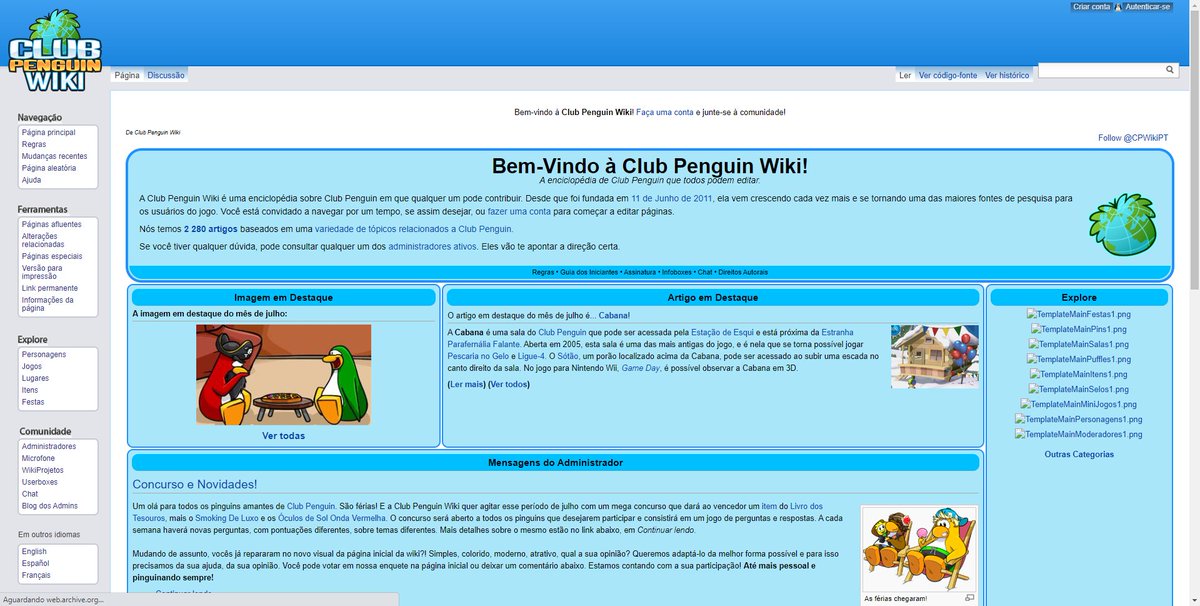 Fim de Semana do Sorvete, Wiki Club Penguin Brasil