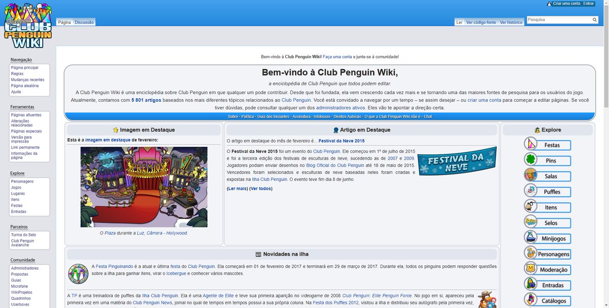 Fim de Semana do Sorvete, Wiki Club Penguin Brasil