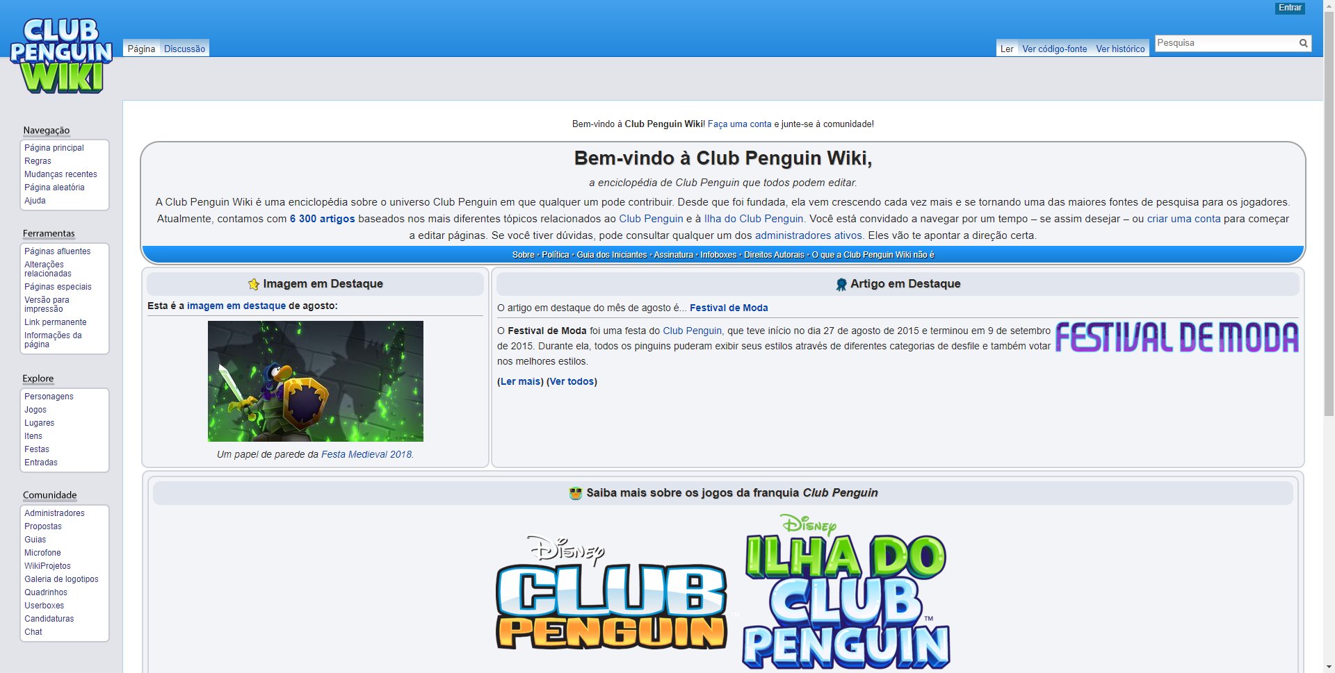 ClubPenguinIsland.com, Club Penguin Wiki