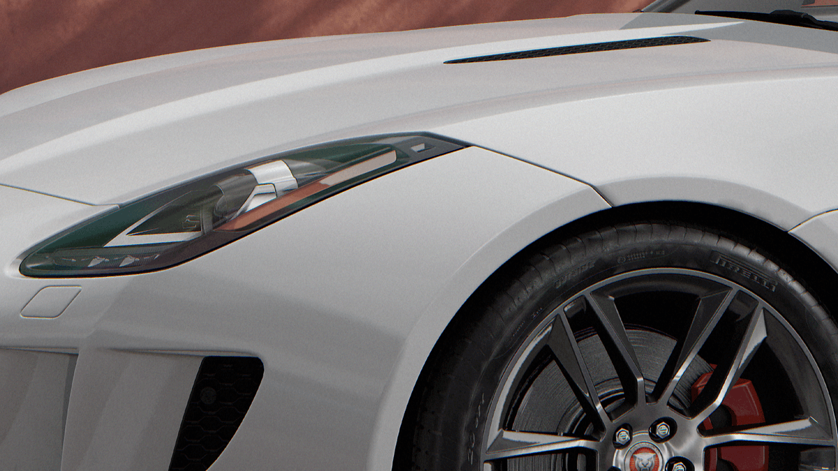 Testando uns shaders automotivos na Unreal, no caso, um shader "iridescent" no vidro do farol. Já aproveitei pra tentar ligar o RayTracing mesmo com o PC querendo pegar fogo haha