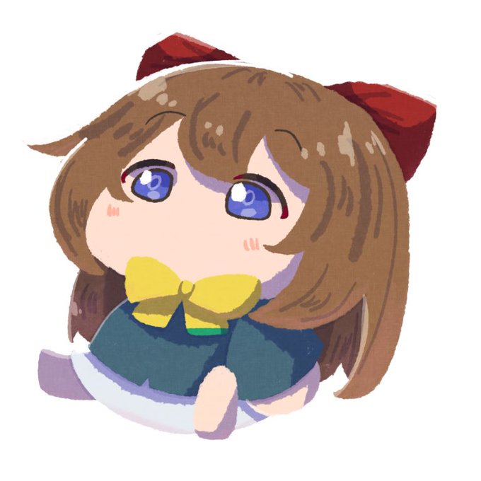 天才なので三体のちびを書いてます https://t.co/oFoymCrUTe 