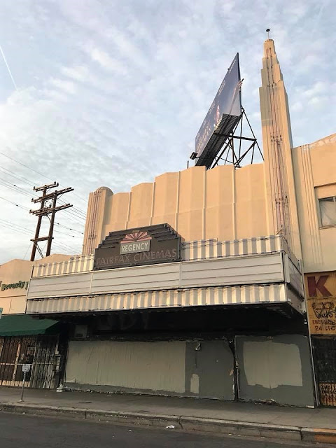 THEATRES YOU SHOULD MOURN IN  #LA : The Fairfax Theatre. opened in 1930. Became very cheap in its final years, an absolute dive and it was great. pathetic that the city wouldn't grant it historic status and now it sits in developer limbo.  #SAD  #ArclightCinemas