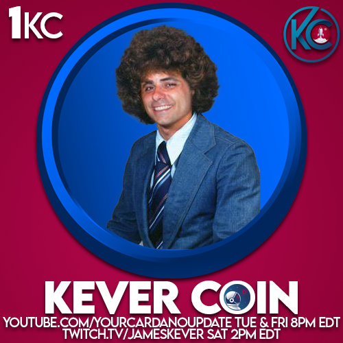 JamesKever's tweet photo. The first 5 ada addresses in the comments get 1 Kever Coin. Super rare! #YourCardanoUpdate #KeverOnCardano https://t.co/f4HuNkalVC