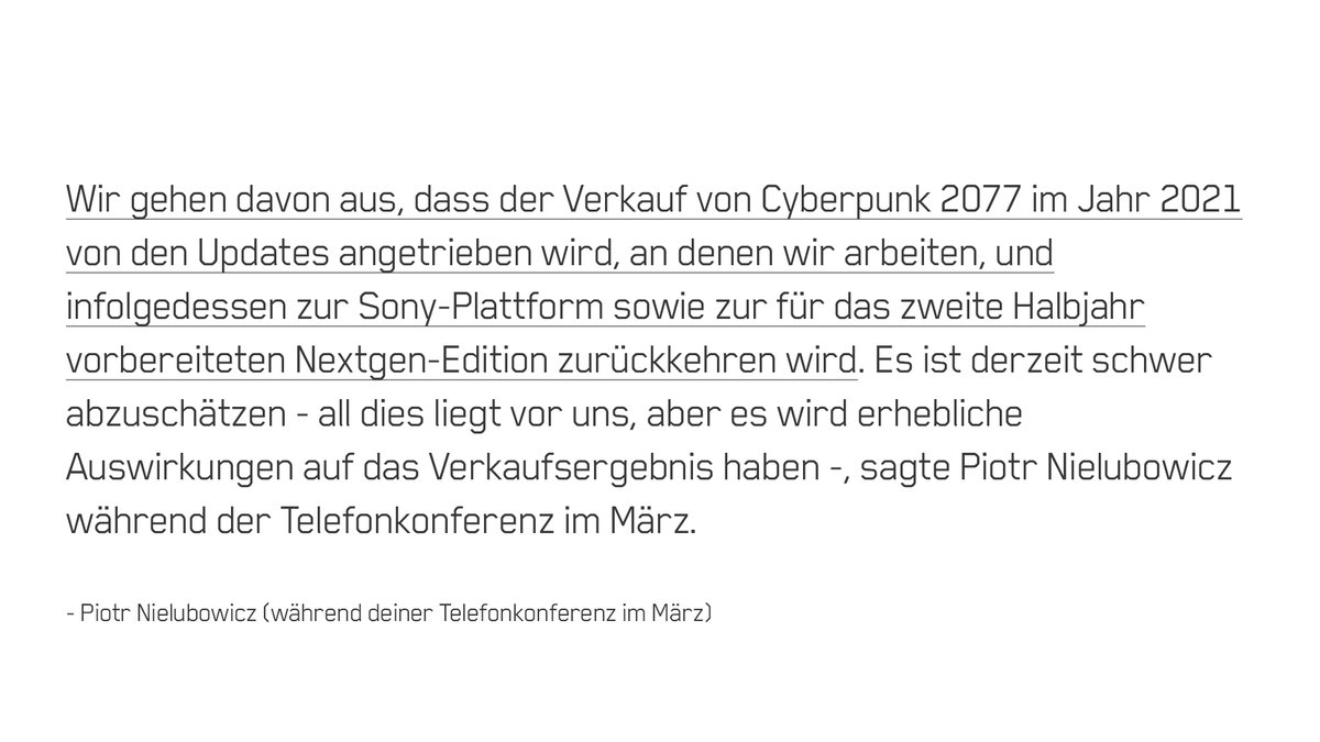 wearecyberpunks's tweet image. Auf die Frage, wann #Cyberpunk2077 wieder in den #PSNstore zurückkehren wird, recherchierte @StockWatchPL nach. Interessante Aussagen kamen dabei zu Tage.

Quelle: stockwatch.pl/wiadomosci/cd-… (auf polnisch)

#PS4 #PS5 #PS4share