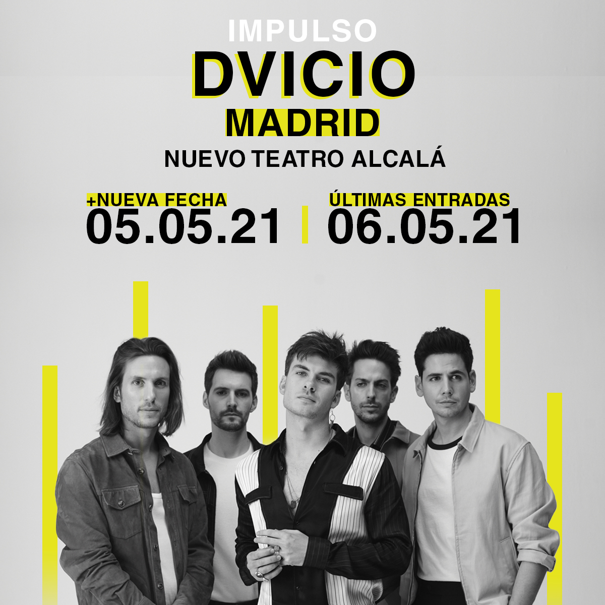 dvicioficial's tweet photo. Abrimos una nueva fecha en Madrid y una nueva sesión en Barcelona. Muchas gracias a todos !! Qué locura!! 
Ganas infinitas de reencontrarnos con vosotros. 

Tickets disponibles aquí https://t.co/jTFWuTqug2 https://t.co/J8MoS0Au6u