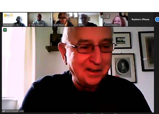 Thanks to 'Carers UK Ambassadors' Pam Nelson @CarshaltonParkRotary &amp; Simon Douglas Lane <a href="/twickenhamrota3/">Twickenham Rotary</a> for the presentation on 8 Apr 
 <a href="/KingstonRotary/">Kingston Rotary UK</a> about partnership of <a href="/RotaryGBI/">Rotary GB & Ireland</a>  with <a href="/CarersUK/">Carers UK</a> . Around16 million carers [70% unpaid] inc. young providing invaluable service.