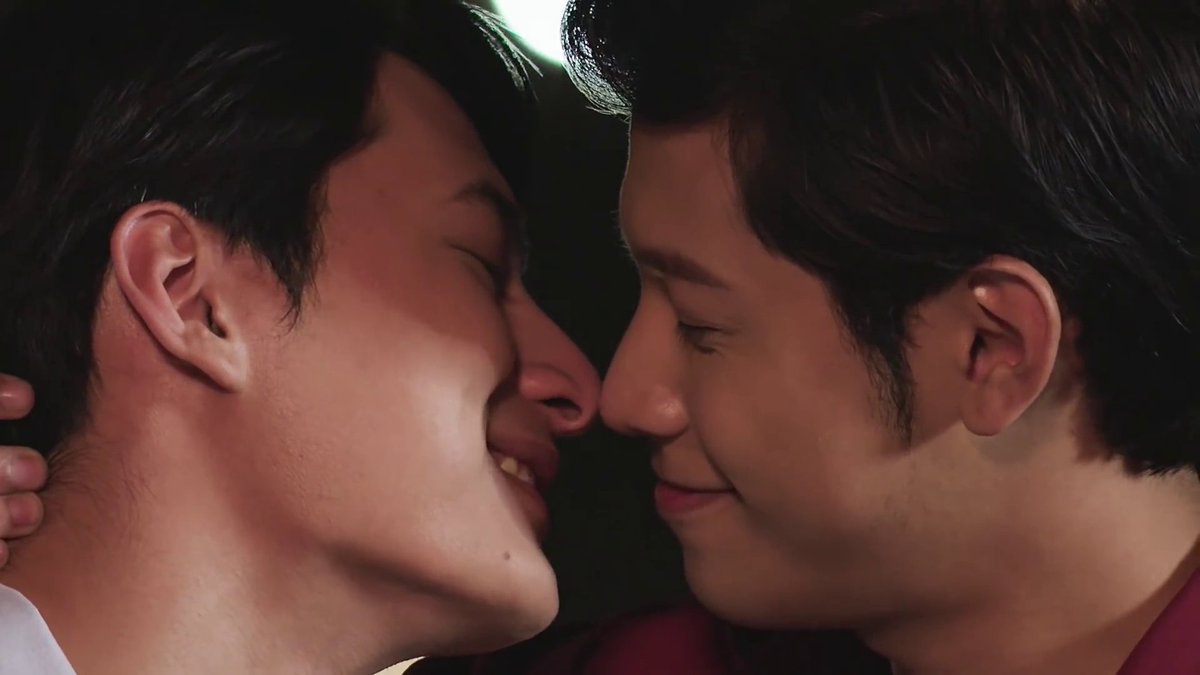 One of my personal favorite examples of their Good Chemistry is the last kiss in SOTUS S, where Krist and Singto individually decided to add a casual peck after The Kiss. Because they trust each other enough to experiment on the fly like that, we get a sweet, authentic kiss.