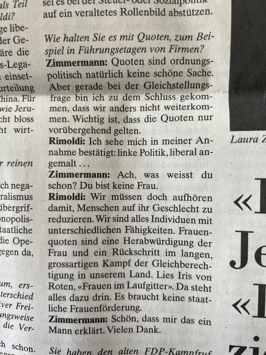 muellerjuerg's tweet photo. Wow, ich bin baff und etwas schockiert. Ist das Gespräch wirklich so verlaufen?

Wenn ja, dann ist das Ad-hominem-Argument offenbar zum salonfähigen Reflex geworden. Das sind keine schöne Zeiten.

https://t.co/ztT7tH6Lgo via @NZZ @Blitzsche https://t.co/2tkstwGdWA