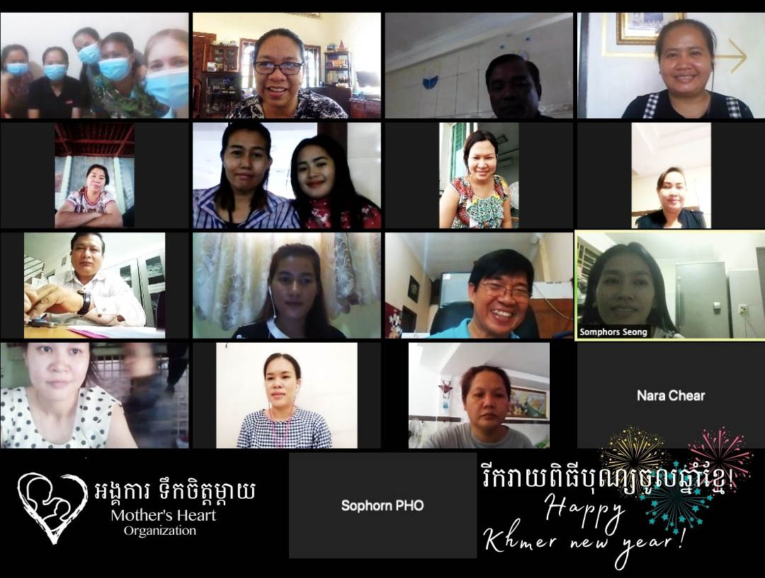 Our last staff meeting before we all go on holiday break. Details ➡️bit.ly/3wTwlgs
Happy Khmer new year &amp; stay safe.

#mothersheartorganization #cambodia #battambang #phnompenh #crisispregnancy #support #women #accesstohealthcare #maternalhealth #maternalandinfanthealth