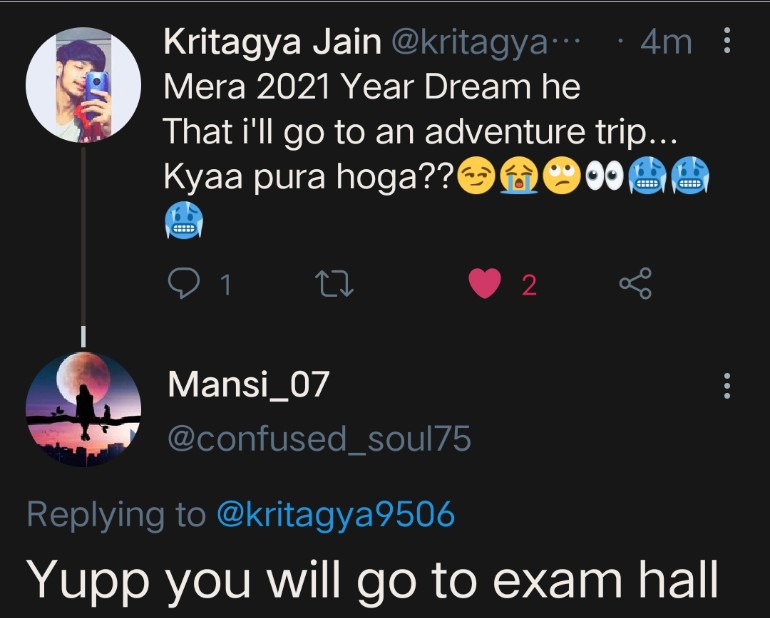 kritagya9506's tweet photo. #cancelboardexams2021 
Seriously @confused_soul75 👀 https://t.co/xBIKE1pNdM