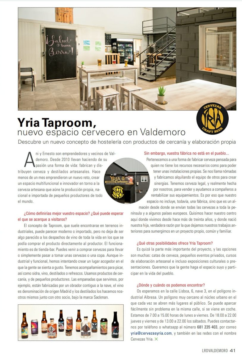 Cervezas Yria tweet media