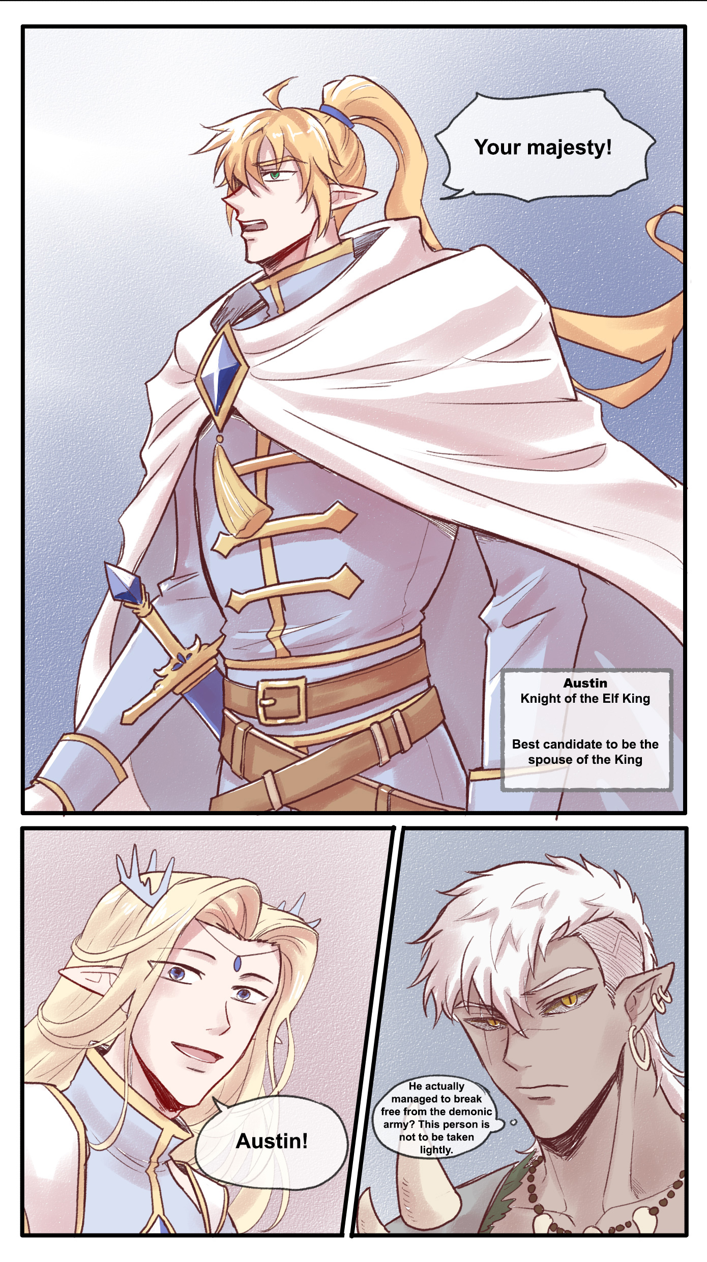 Rb日肠on Twitter The Mercenary And The Elf King 2 Mpreg Nsfw Blmanga 孕夫 男男生子 原创漫画full Work Is On Patreon Both Eng Ver And Chinese Ver
