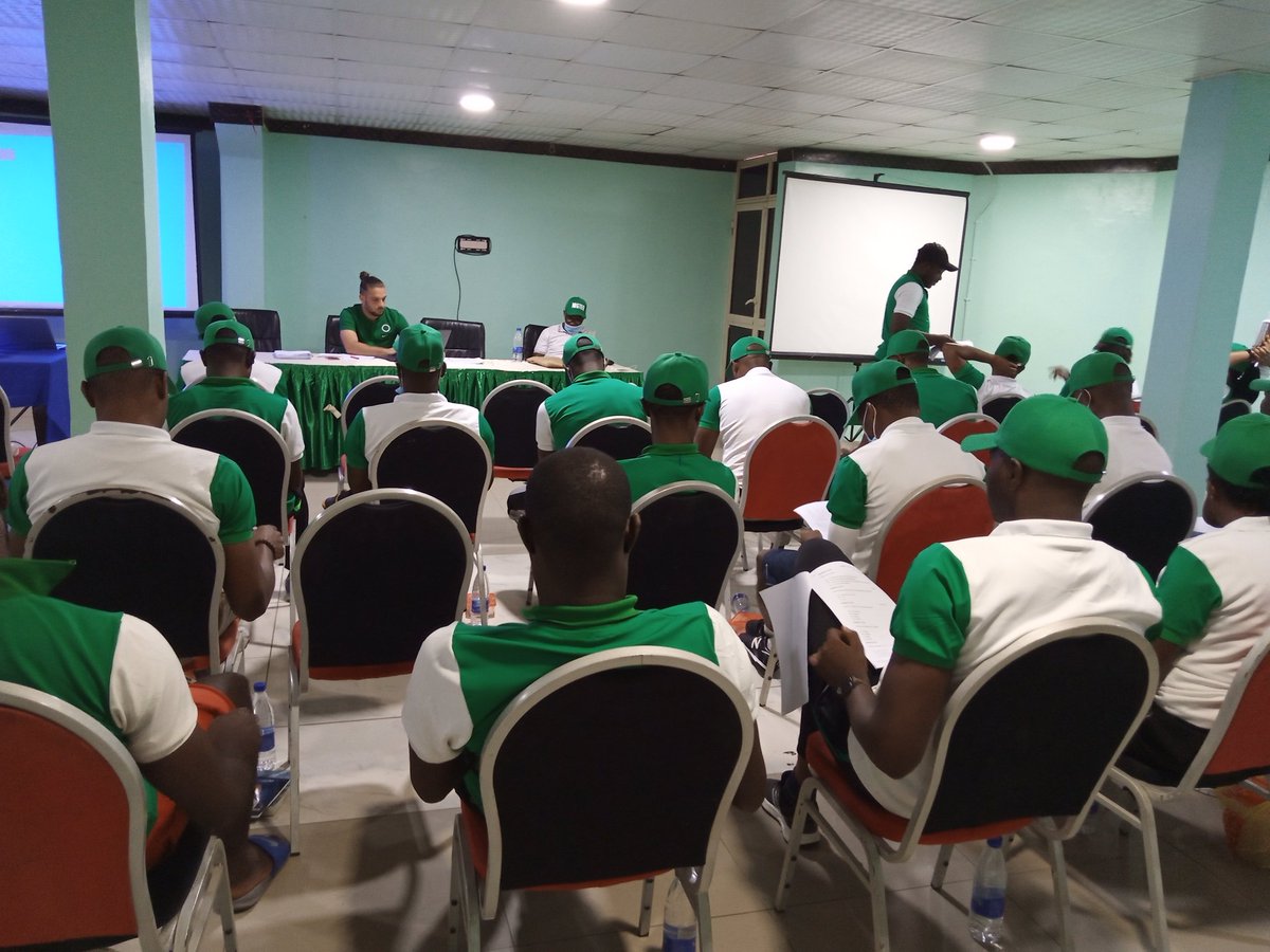 BCSports5's tweet image. On the final day of the @nigteq  4-day capacity training which started on Saturday, April 10, participants underwent a 30 Minute written test. 

First was the training coaches while the referees will take their time as well
It has been 4 days of impactful event. Kudos to @nigteq