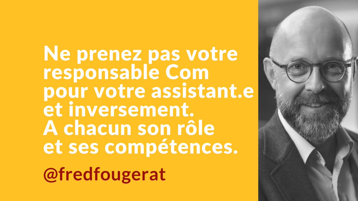 Pour mettre en forme une présentation #PowerPoint, les compétences d’un ou d’une assistante suffisent.
Ce n’est pas de la #communication.