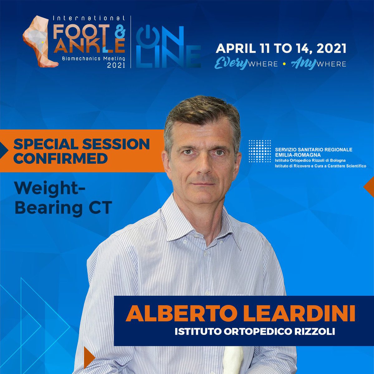 Tomorrow is an exciting day! @Dr_deCesarNetto will headline #iFAB2021 as keynote speaker, and @DrLintzFoot will be co-chairing a special #WBCT session. There’s still time to register - more information on i-fab2021.com