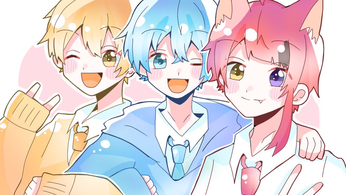 子供組 すとぷりギャラリー 莉犬くん るぅとくん ころんくん ロビンのイラスト