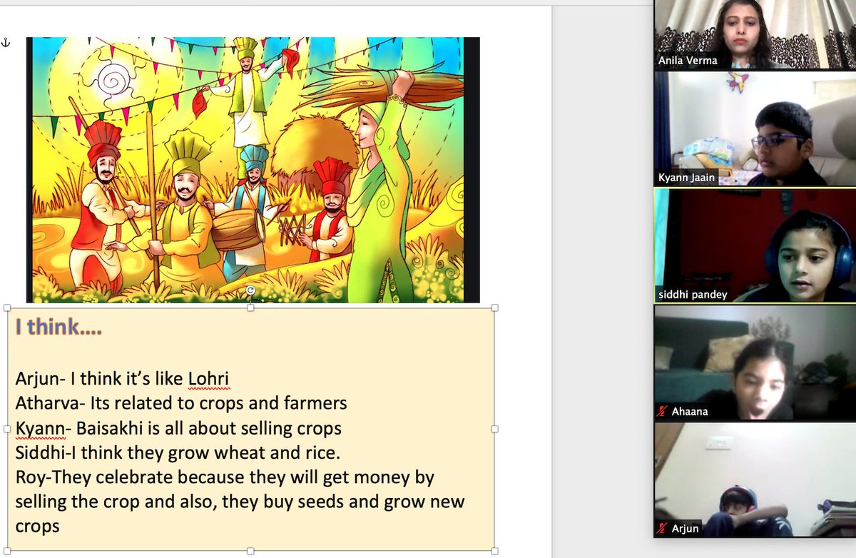 AnilaVerma1's tweet image. Developing language through Indian celebrations. #visualinformation reflects and contributes to the understanding of the context. #Baisakhi #viewingandpresenting #celebrations #expression #makingconnections #culture @Prometheus_Edu @soniasingh_13 @AneeshaSahni 🎉🎊