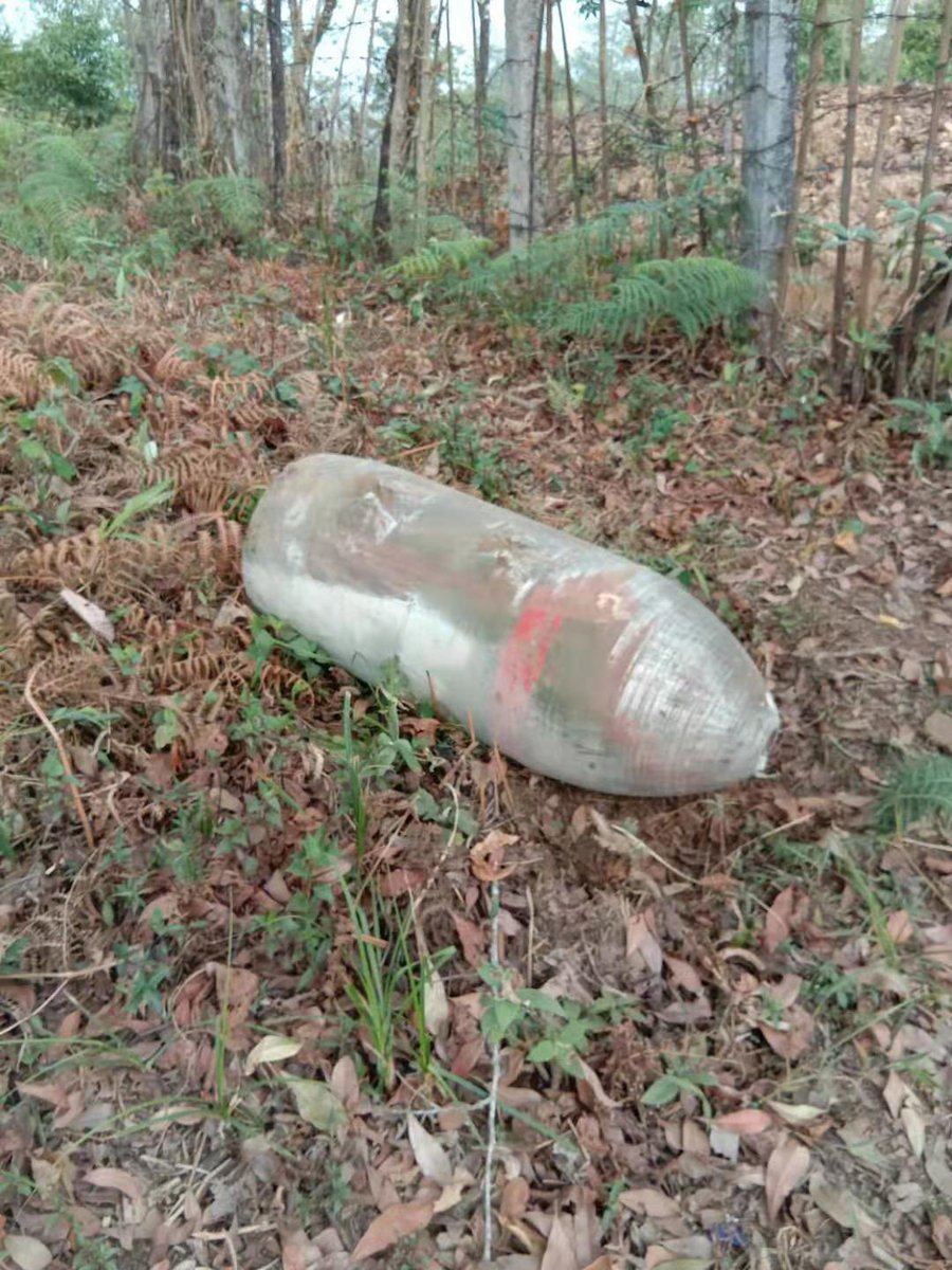 April 12, bomb dropped on KIA at Alaw Base by Min Aung Hlaing terrorist.  #MyanmarMilitaryCoup #BurmaCoup