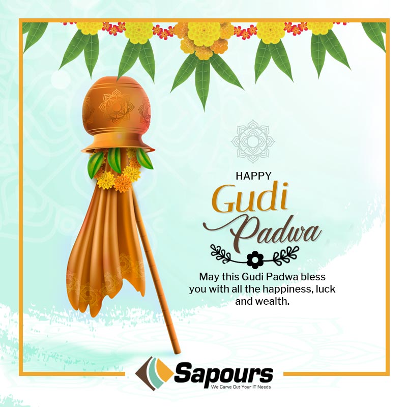 May this Gudi Padwa bless you with all the happiness, luck and wealth.

#GudiPadwa #GudiPadwa2021 #GudiPadwaCelebration #HappyGudiPadwa #Sapours #Pune
