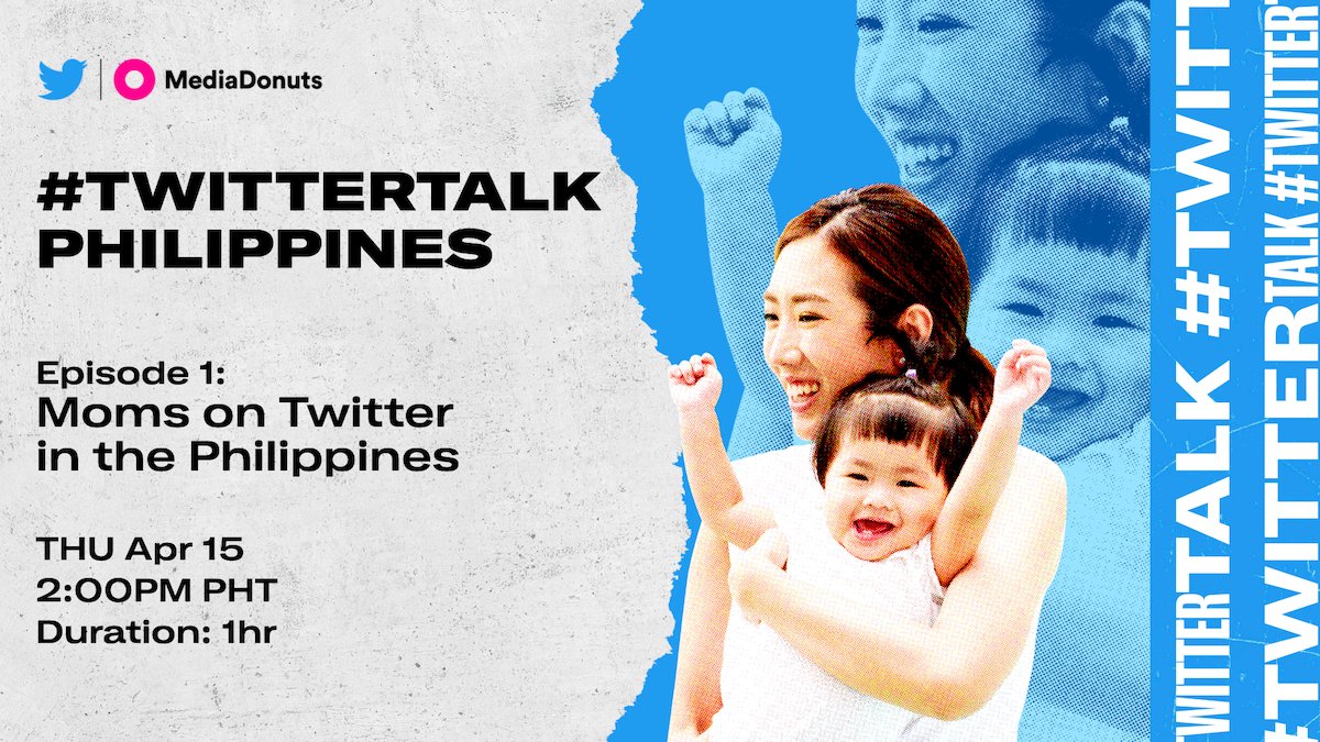 #TwitterTalk🎙️ is now in the 🇵🇭! 

Join us in the first-ever episode on Moms in the Philippines where we will share insights on: 

✔️Why moms are on Twitter
✔️How the pandemic changed their roles at home
✔️What this means to brands

Register now: bit.ly/twittertalkphe…