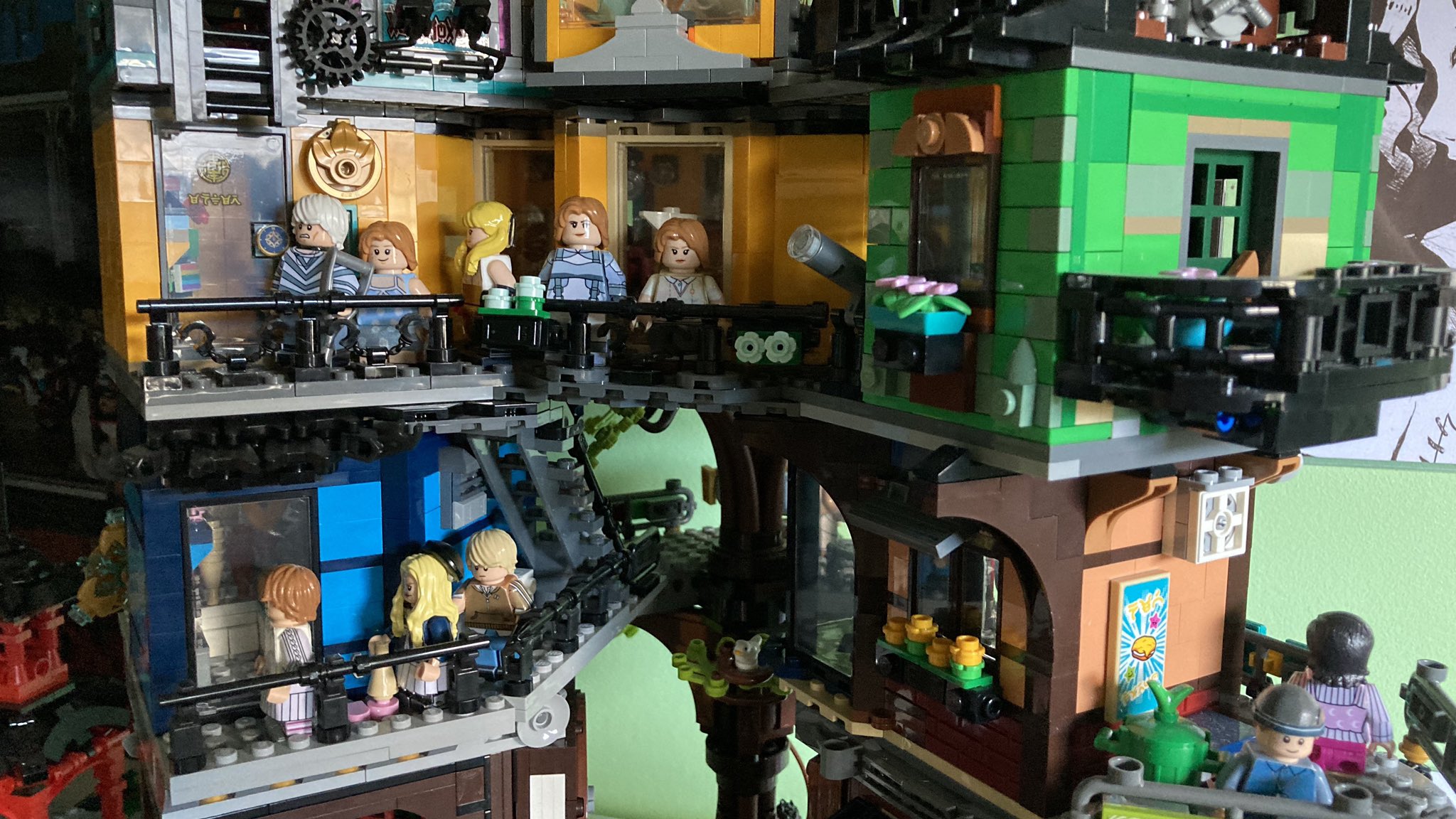 Caleb Olsen All The Love I Got For My Lego Toaru Figures Yesterday Made Feel Thrilled So Thought I Should Post More Pictures Of The Figures And This Time Spread