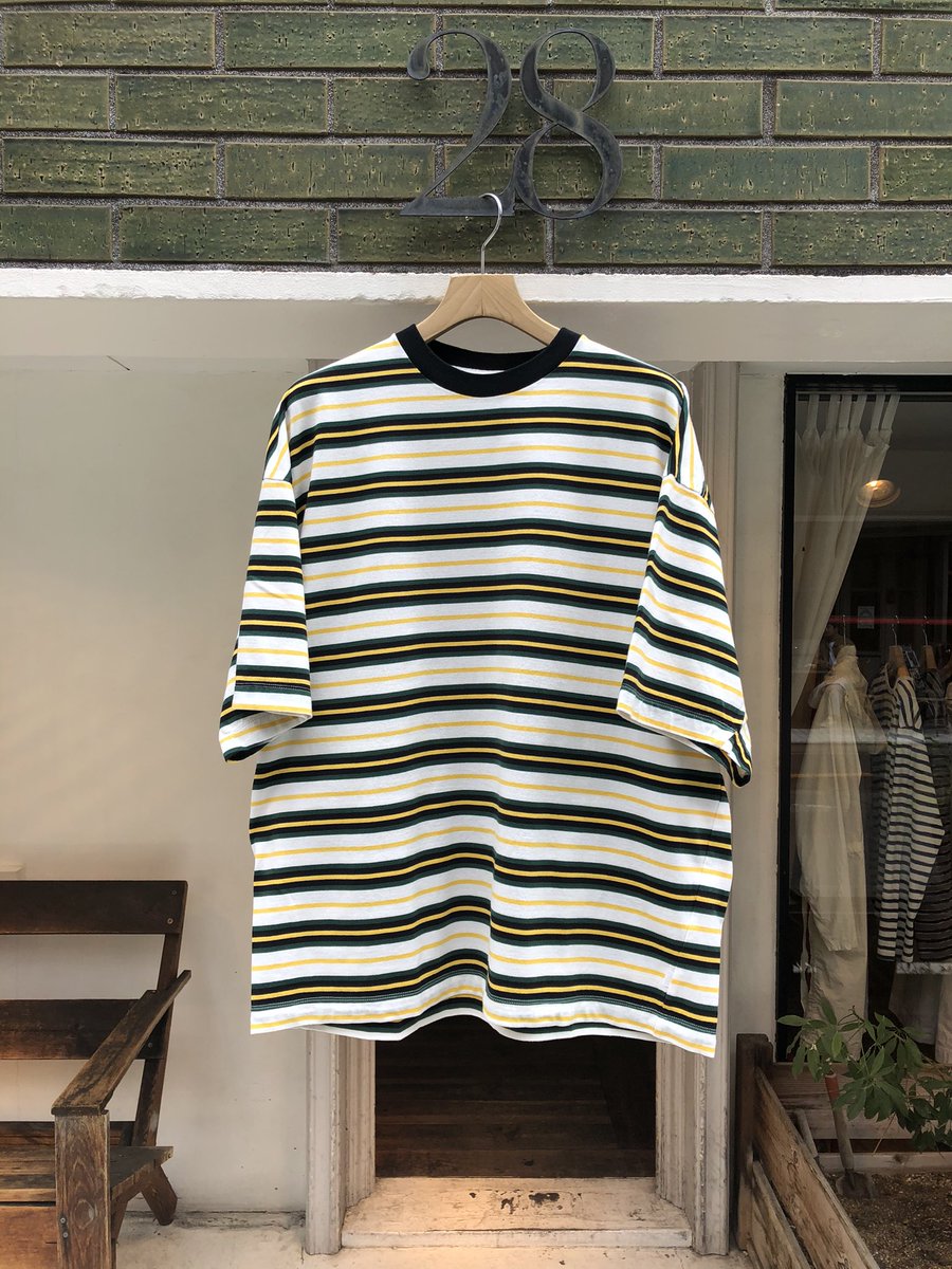 ROTOL TWIST L/S TEE - BORDER 3 ボーダー ロンT-