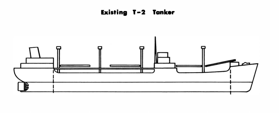 Reading about the ships which tracked Apollo and I found this diagram showing how they were converted, just keeping the bow and stern and replacing the majority of the hull. I know very little about building ships, does anyone know why this would be the best option?