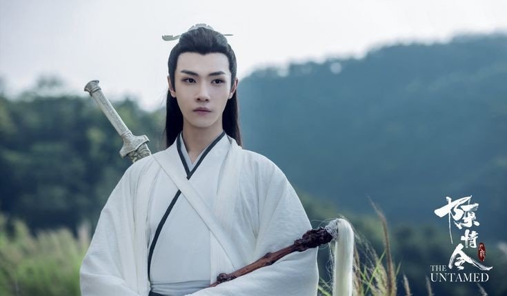 Next is Xiao Xingchen, aka the bright moon and gentle breeze. Too good for this sinful world. Gay for Song Lan (and possibly Xue Yang, depending on your preferences).