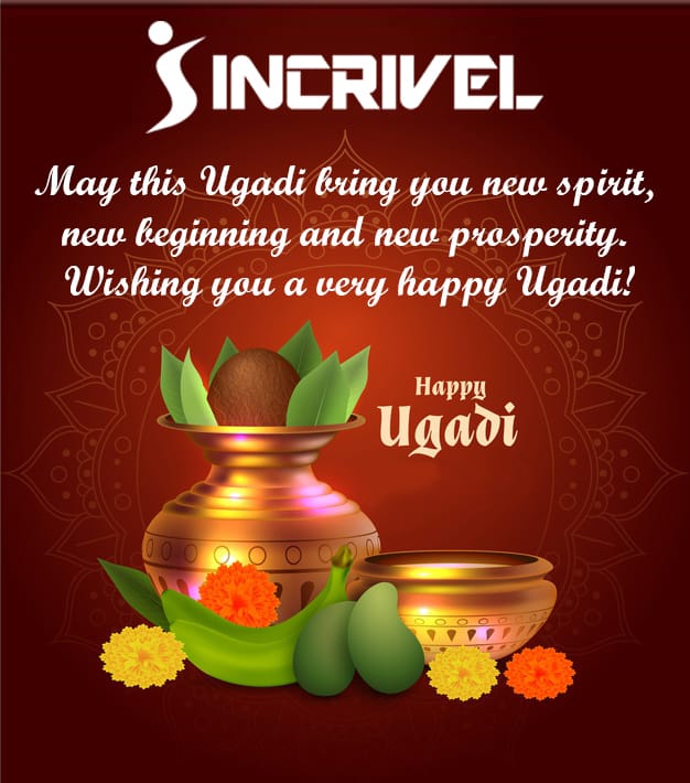 incrivel_tech's tweet photo. #Incrivel wishes you this Ugadi to new beginnings and a new spirit!
Wishing you all a very happy Ugadi!
#happyugadi2021 https://t.co/TPZsSM9XAn
