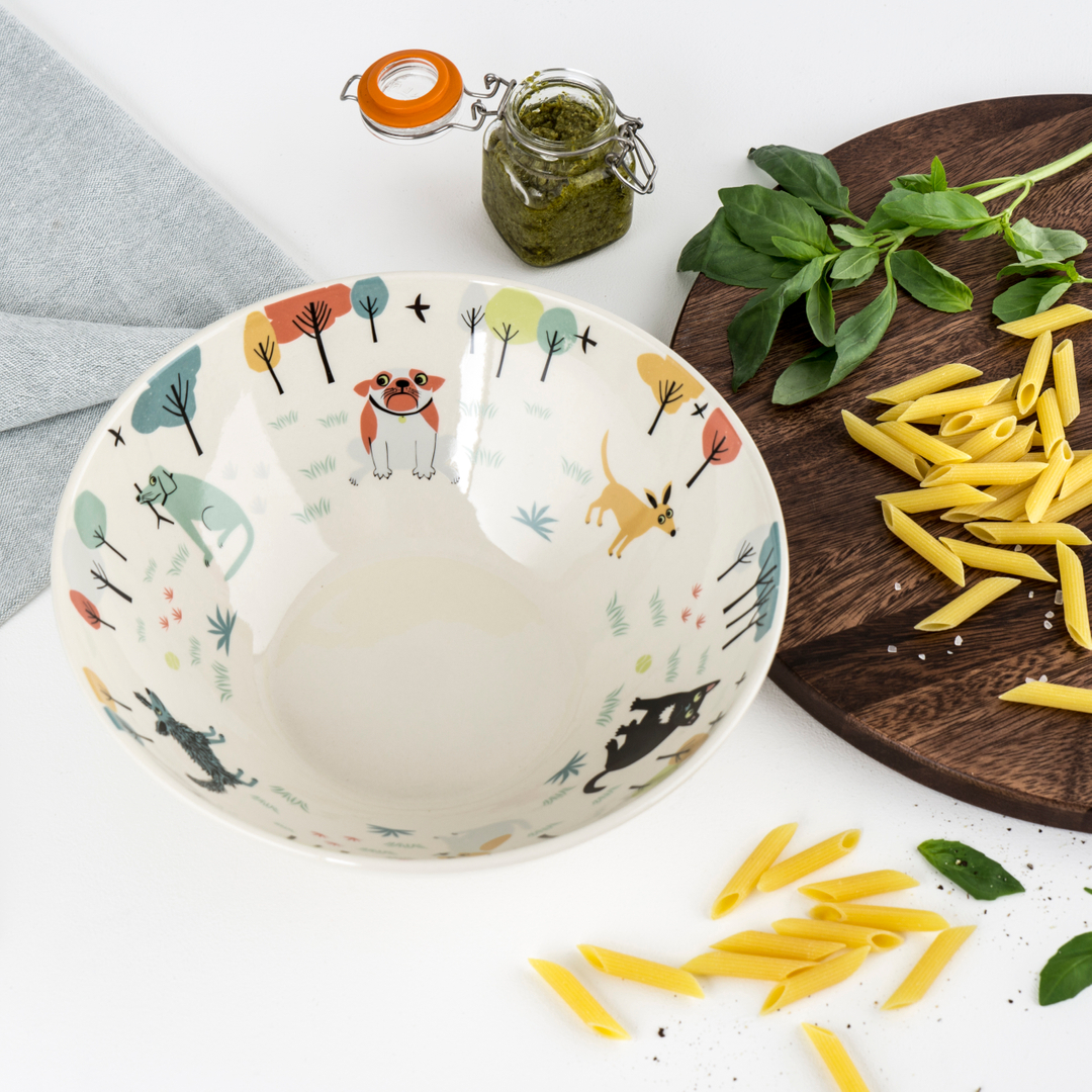 hannah1turner's tweet photo. We love a bit of handmade pesto. Especially as dog walking and foraging for wild garlic go hand in hand! Just need to remember to take a big enough bag....
Dog serving bowl, perfect for pasta. #springwins #wildgarlic https://t.co/IxObbJpO13