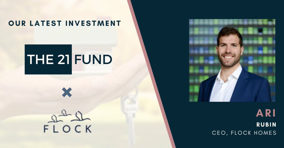 21_fund's tweet photo. Excited to announce our latest investment - Flock Homes! Flock Homes is an iBuyer + Robo-advisor platform that helps mom-and-pop rental property owners keep all the benefits of owning real estate without any of the burdens. 

#rentalproperty #realestate #propertymanagement https://t.co/42cVPCvJ3n