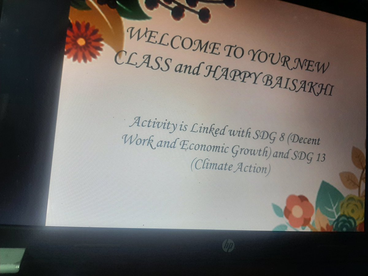 #newbeginnings #Baisakhi #activity Students of Grade 6 showing ppts and sways on Baisakhi linked with SDG 8 AND 13 <a href="/STSWSRAJGOMAL/">S.T.S. World School (Official)</a> <a href="/Prabhjo60556013/">Prabhjot Gill</a> <a href="/MicrosoftEDU/">Microsoft Education</a> <a href="/cbseindia29/">CBSE HQ</a> @KhullarY <a href="/JuanaTech/">Juana Technologies</a> @