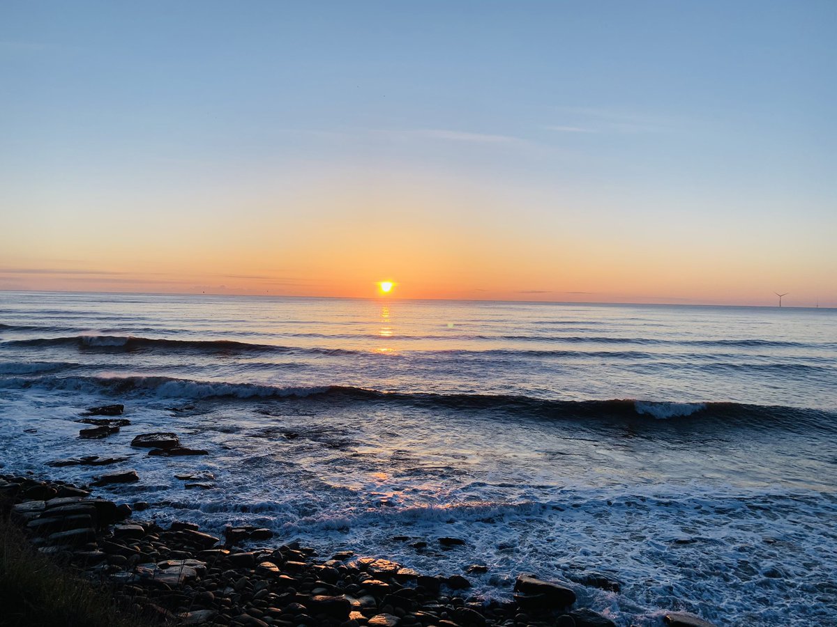 Morning 😀 #NewBiggin #SandyBay