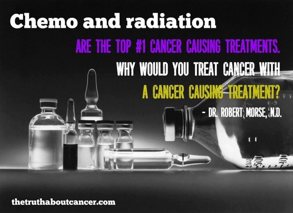 Chemo and Radiation Make Cancer More Malignant.Chemotherapy and radiotherapy are both intrinsically carcinogenic treatments. http://www.wakingtimes.com/.../chemo-and-radiation.../