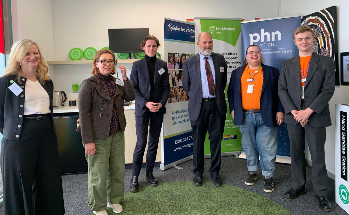 RelAustVic's tweet image. Today we celebrated the official opening of our @headspace_aus service in Sale, #Gippsland, with community leaders, staff, service providers and local young people! Read our media release at ow.ly/5vkl50En4fL

@gippslandphn  @wellingtonshire #YouthServices