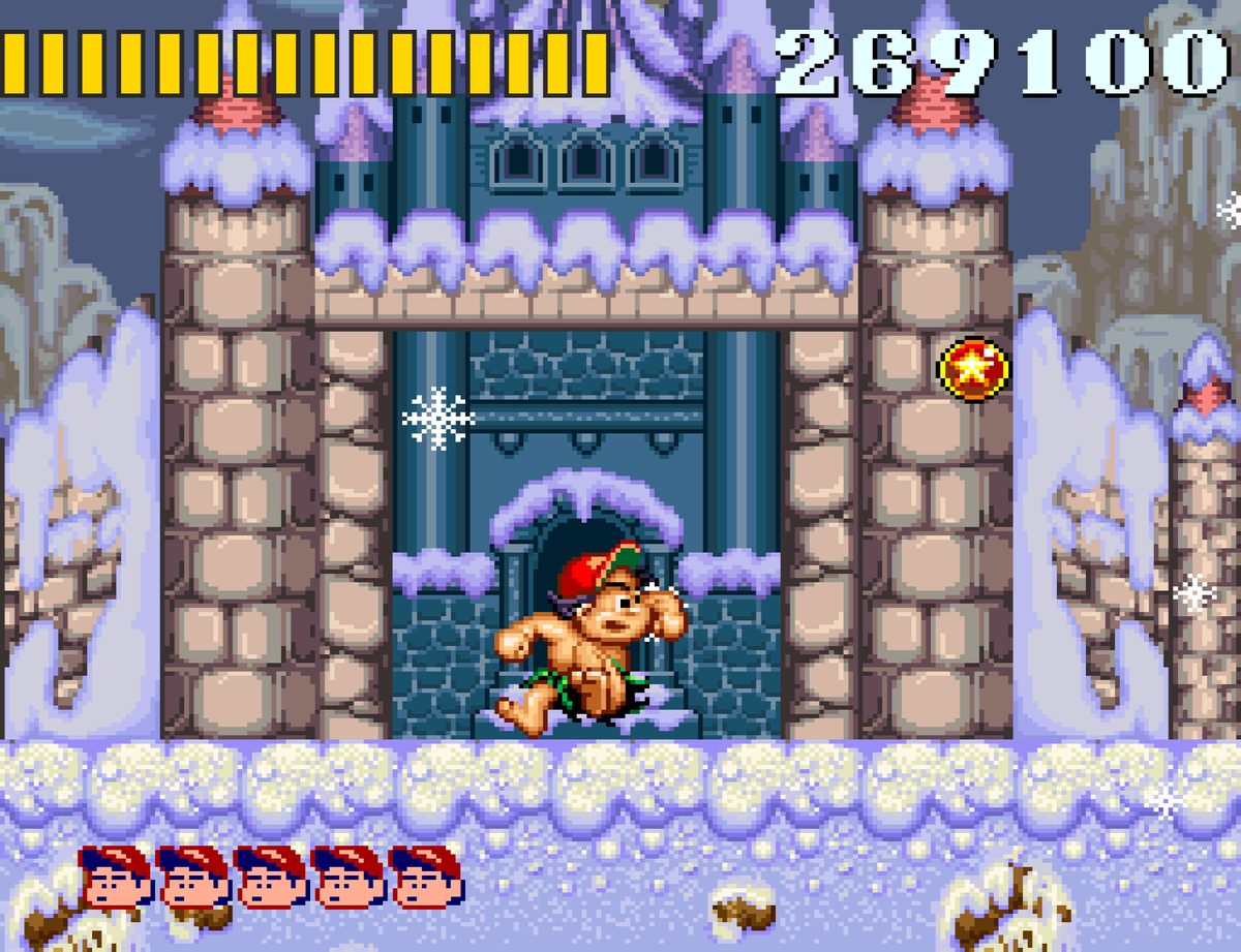 SirArturo3's tweet photo. Pues esto se acaba ya, no me hubiera importado una fase más sinceramente! Ha llegado de revertir el hechizo lanzado sobre Tina, y que la ha convertido en piedra! Espero volver a verte pronto #MasterHiggins!
#Retrogames #SuperAdventureIsland #PixelArt #SuperNintendo https://t.co/iTzXyE1ccc
